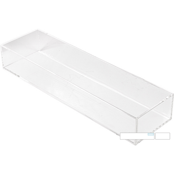 Tray Products Hosting Transparent Methacrylate